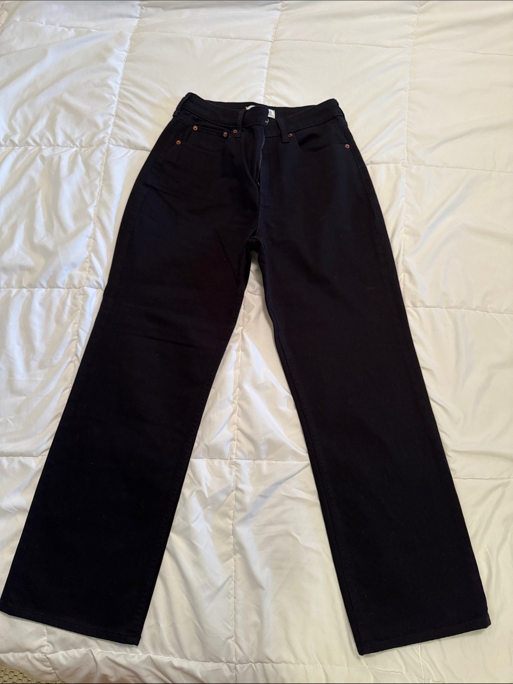 Abercrombie & Fitch High Rise 90s Relaxed Curve Love Jeans - SIZE 27 SHORT